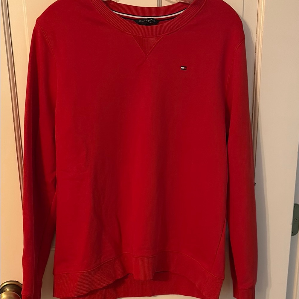 Tommy Hilfiger Red Sweatshirt